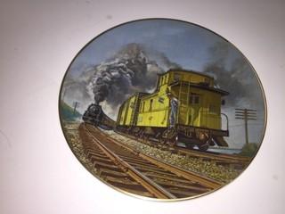 Christain Bell Porcelain Ltd "Brief Encounter" Collectible Plate.