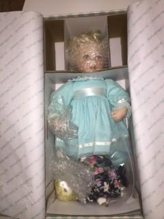 Heritage Dolls "Amanda" Porcelain Doll.