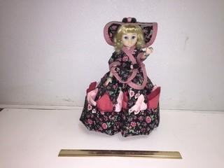 Vintage Doll Napkin Holder.