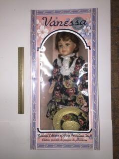 Vanessa Doll Collection Porcelain Doll.