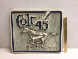 Colt 45 Sign.