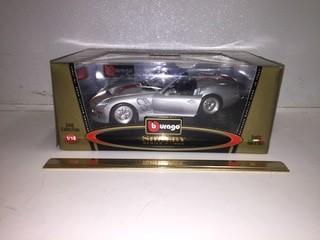 Burago 1999 Shelby Series 1 Diecast Model, 1:18 Scale.