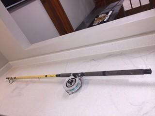 2 Piece Fishing Rod & Reel.