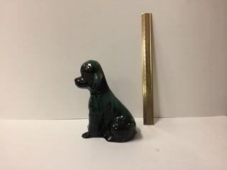 Blue Mountain Pottery Dog Figurine.