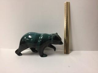 Blue Mountain Pottery Bear Figurine.