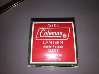 Avon Coleman Lantern After Shave.