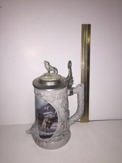 Longton Crown "Search for Survival" Beer Stein.