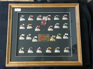 Calgary Stampede Plaza of Nations Limited Edition Pin Collection #4 of 250.