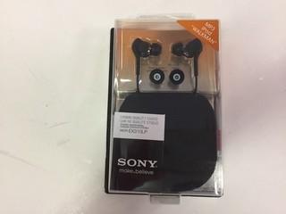 Sony Earbuds.