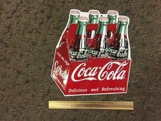 Coca-Cola Tin Sign.