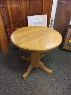 Oak End Table.