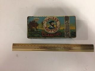 Player's Cigarette Tin.