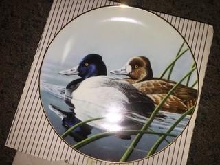 W.S. George "The Lesser Scaup" Collectible Plate.