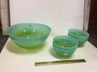 Abbott Glassware Bowl Set.