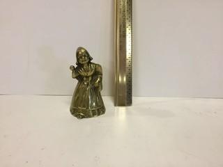 Brass Figurine Bell.