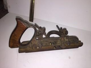 Stanley No. 45 Cast Iron Combination Plane Wood Tool.