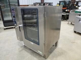 Commercial Combitherm Combination  Alto-Shaam Oven, Model 12.18 MLG, S/N 5882368006, Natural Gas, c/w moveable rack