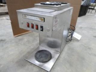 1992 Newco 12 Cup Pourover Coffee Brewer, Model NKL3-A, S/N KA006418, 120V, 1 Phase, c/w 2  warming burners  (E-3,2,2)