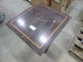 Square Bar Table 2'x4' (Outside)