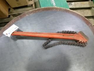 36" Ridgid Chain Wrench, Model C-36 (E-2,4,1)