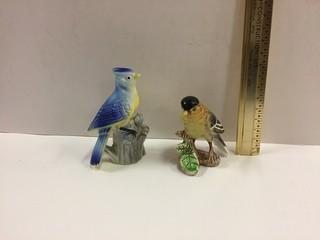 Lot of (2) Bird Figurines.