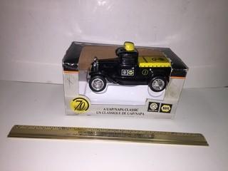 Napa Classic Ford Model "A" Diecast Coin Bank.