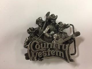 Country Western Belt Buckle.