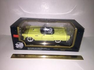 Road Tough 1955 Ford Thunderbird Diecast Model, 1:18 Scale.