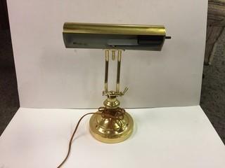 Brass Piano Lamp.