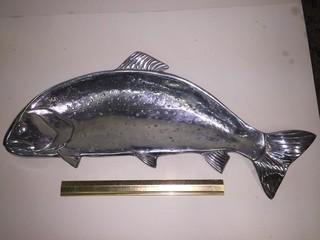 Aluminum Trout Platter.