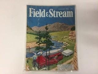 Field & Stream February 1963 Magazine.