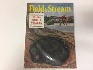 Field & Stream December 1958 Magazine.