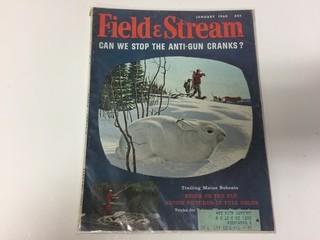 Field & Stream January 1960 Magazine.