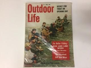 Outdoor Life April 1959 Magazine.