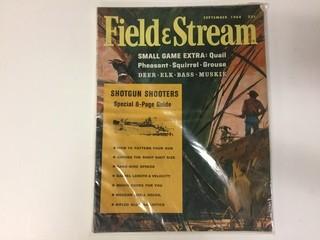 Field & Stream September 1964 Magazine.