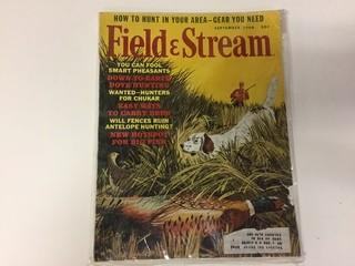 Field & Stream September 1966 Magazine.