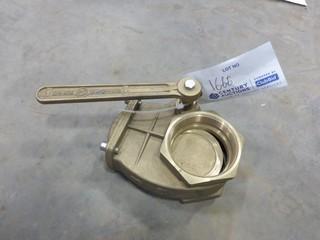 3" MZ Itialan Brass Lever Gate Valve  (E-4,3,3)