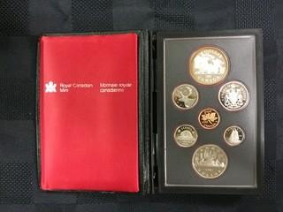 Royal Canadian Mint 1981 Coin Set.