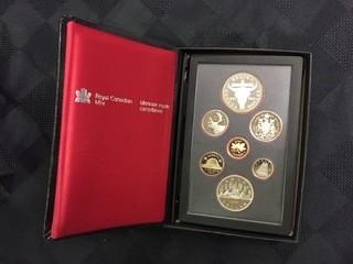 Royal Canadian Mint 1982 Coin Set.