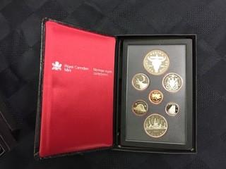 Royal Canadian Mint 1982 Coin Set.