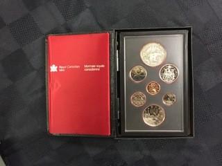 Royal Canadian Mint 1980 Coin Set.