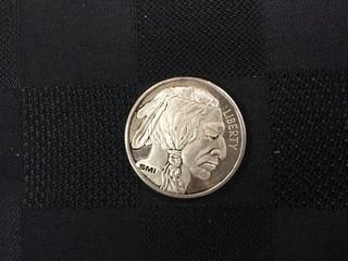 1oz Indian Head Silver Round.