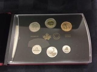 Royal Canadian Mint Specimen 2015 Coin Set.