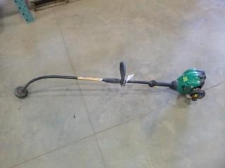 Weed Eater Trimmer, 2 Stroke, 2 String Head, Part # LT25NCOP *NOTE: Running Condition Unknown*  (Elec Room)