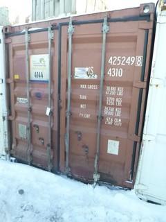 40ft Storage Container C/w Contents. Unit 4144. *Note: Buyer Responsible For Load Out, Item Must Be Removed Before 12PM February 11th*