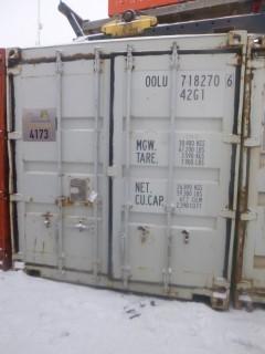 40ft Storage Container C/w Contents. Unit 4173. *Note: Buyer Responsible For Load Out, Item Cannot Be Removed Until 12PM February 11th Unless Mutually Agreed Upon*
