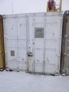 20ft Storage Container C/w Contents. Unit 4167. *Note: Buyer Responsible For Load Out, Item Must Be Removed Before 12PM February 11th*