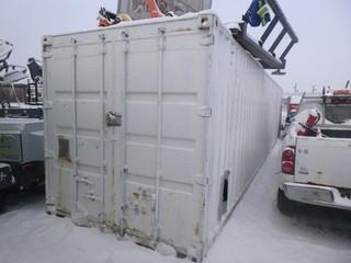40ft Storage Container C/w Contents. *Note: Buyer Responsible For Load Out, Item Cannot Be Removed Until 12PM February 11th Unless Mutually Agreed Upon*