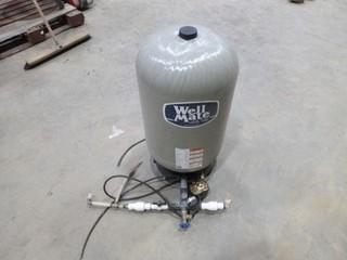 (1) Wellmate water System Pressure Tank, Model WM0075, (2) Water Treatment Tanks, Model WG1054