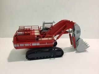 O & K Hydro-Raupenbagger RH 120 C Diecast Model, 1:50 Scale.